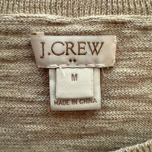 J Crew Crew Neck Cotton Sweater Medium